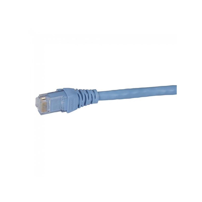 LEGRAND 632877 kábel - Cat6, árnyékolt, F/UTP, 5m, világos kék, réz, PVC, LinkeoC