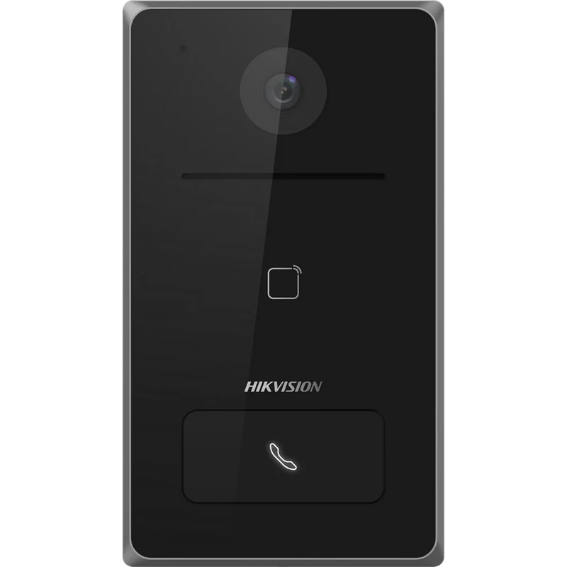HIKVISION DS-KV6133-WME1/Flush Egylakásos IP video-kaputelefon kültéri egység; kártyaolvasóval; IR-m
