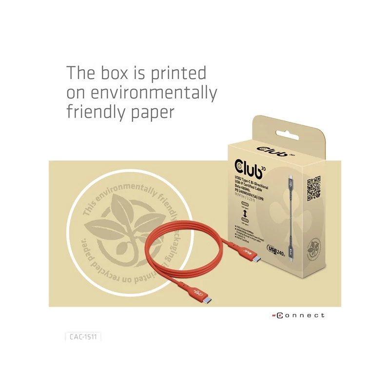 CLUB 3D CAC-1511 Kábel