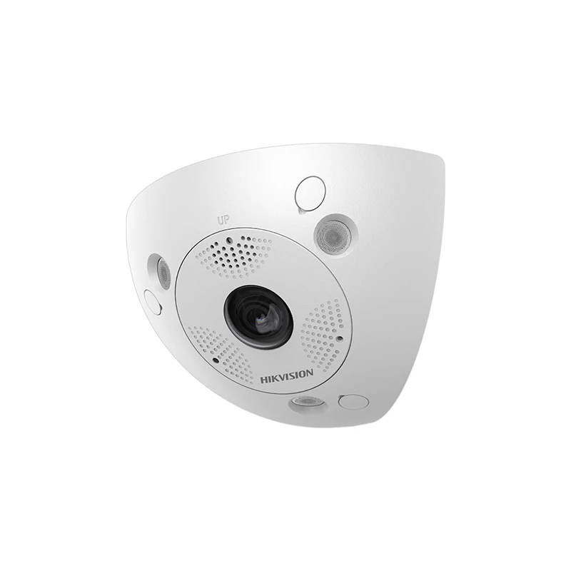 HIKVISION DS-2CD6W32FWD-IVS (2mm) 3 MP vandálbiztos WDR IR Smart IP sarok-panorámakamera; hang be- é