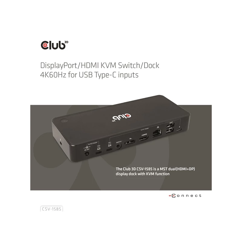 CLUB 3D CSV-1585 KVM Switch