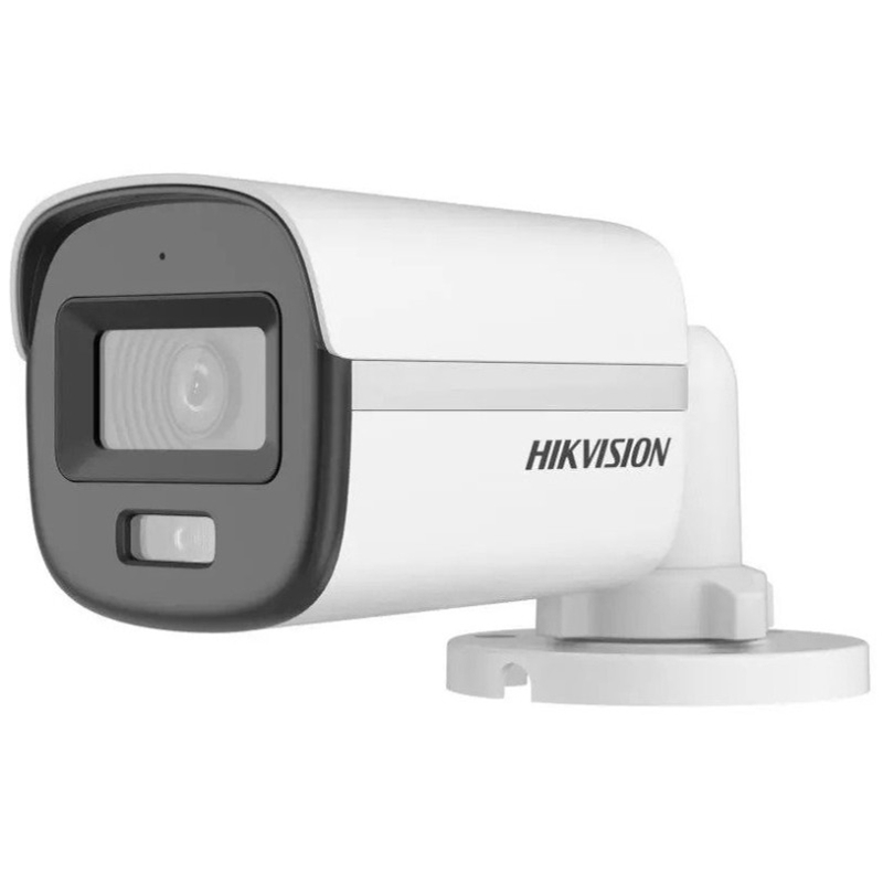 HIKVISION DS-2CE10KF0T-LFS (2.8mm) 5 MP ColorVu fix THD csőkamera; IR/láthatófény; TVI/AHD/CVI/CVBS kimenet; beépített mikrofon