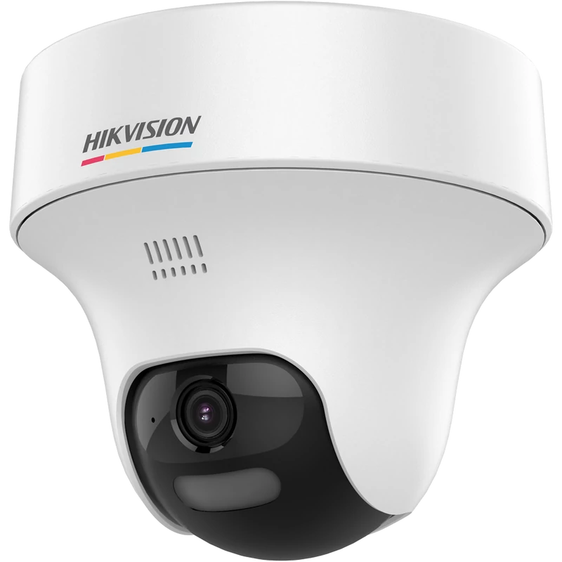 HIKVISION DS-2CE70DF3T-PTLXTS (2.8mm) 2 MP ColorVu fix THD PT turret kamera; IR/láthatófény; kétirán