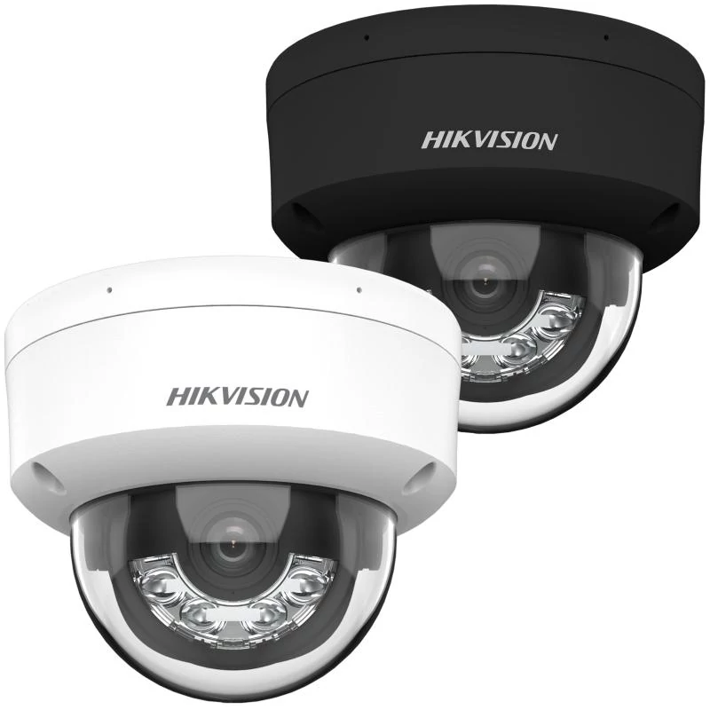 HIKVISION DS-2CD2163G2-LIS2U (2.8mm) 6 MP AcuSense WDR fix IP dómkamera; IR/láthatófény; hang I/O; r