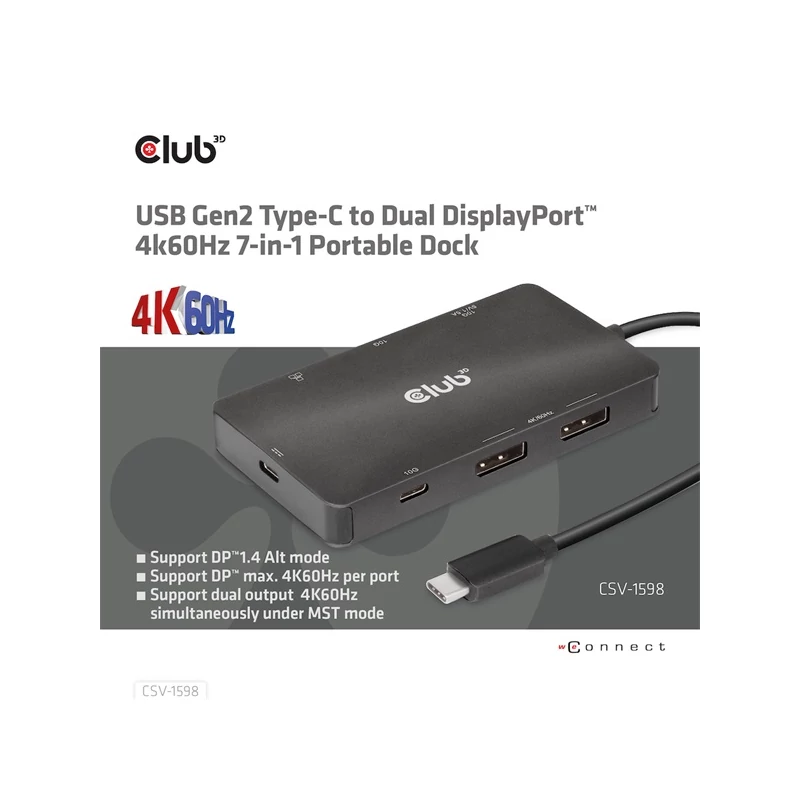 CLUB 3D CSV-1598 USB Hub