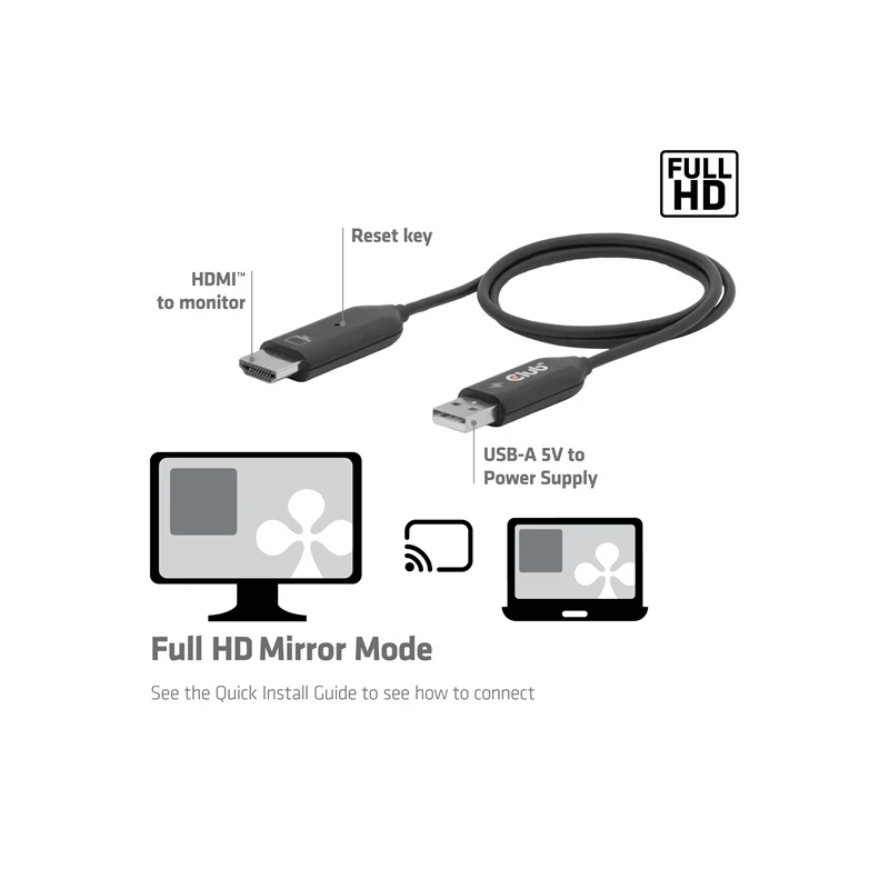 CLUB 3D CSV-2570 Átalakító
