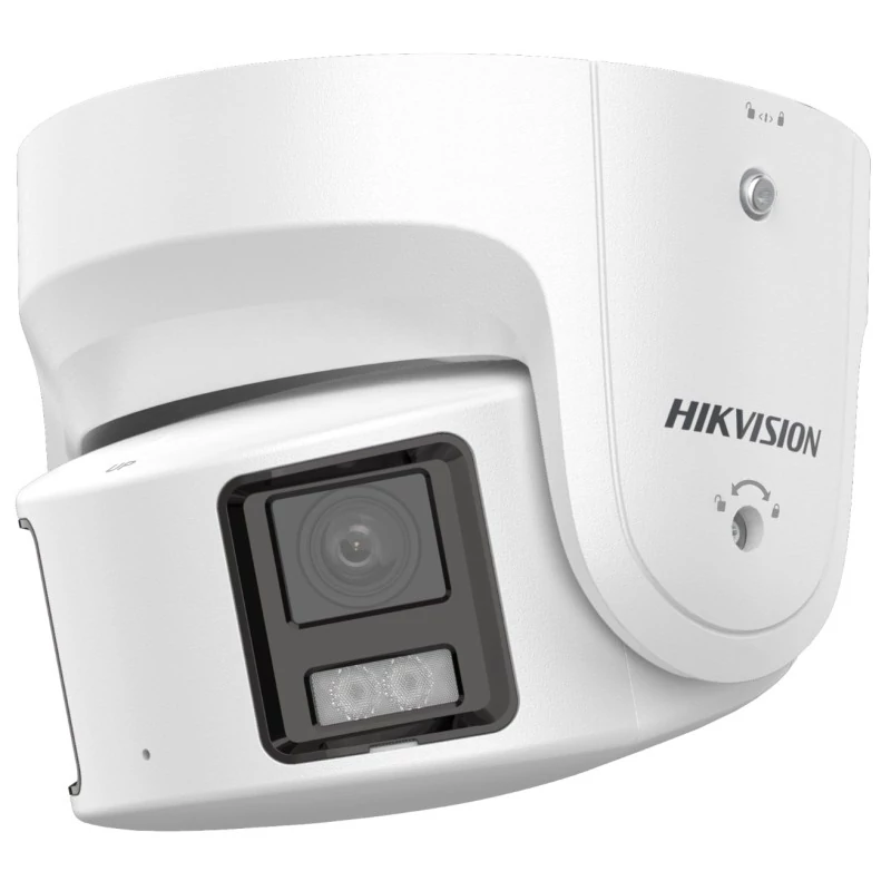 HIKVISION DS-2CD2387G2P-LSU/SL(4mm)(C) 8 MP fix ColorVu AcuSense IP panoráma turret kamera; láthatóf