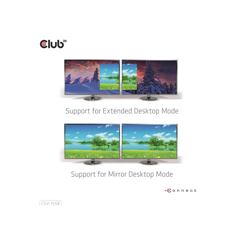 CLUB 3D CSV-1558 MST Hub