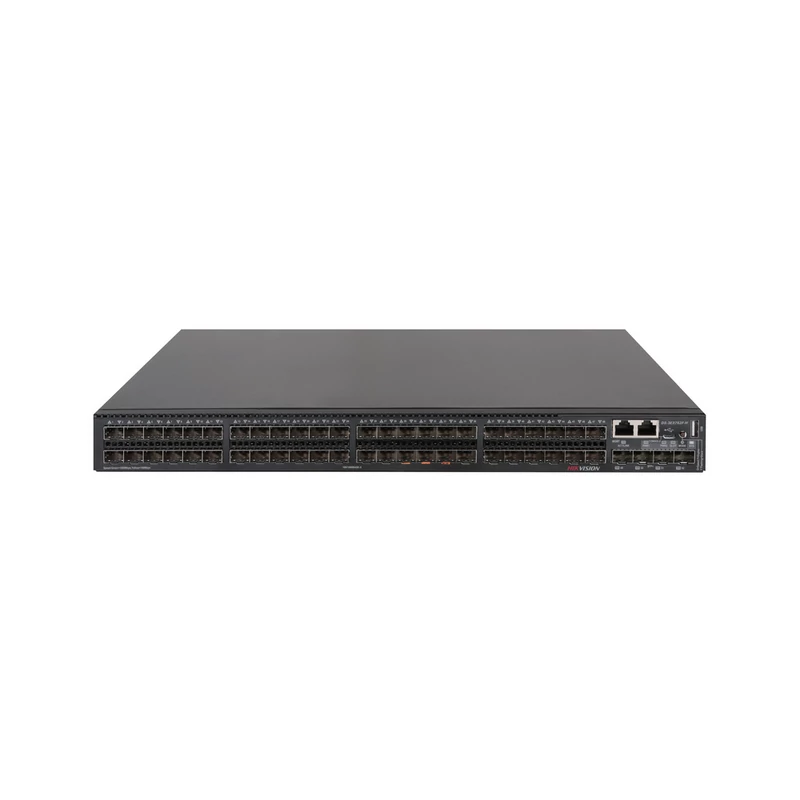 HIKVISION DS-3E3752F-H 10 giggabit core switch, 48 port optikai gigabit, 4 x 10 gigabit port