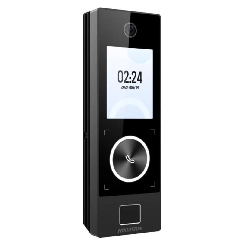 HIKVISION DS-K1T323MBFWX-E1 2,4" arcfelismerő beléptető vezérlő terminál; Mifare kártyaolvasó; arcfe