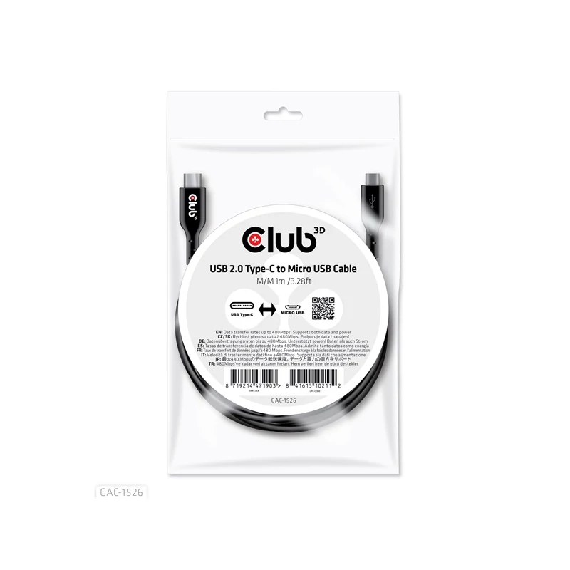 CLUB 3D CAC-1526 Kábel
