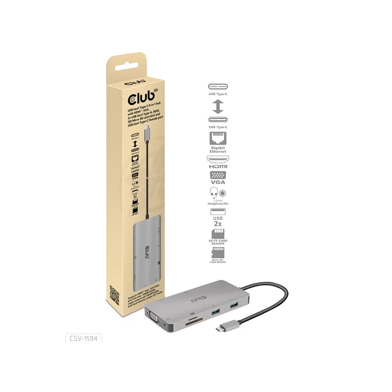 CLUB 3D CSV-1594 USB Hub
