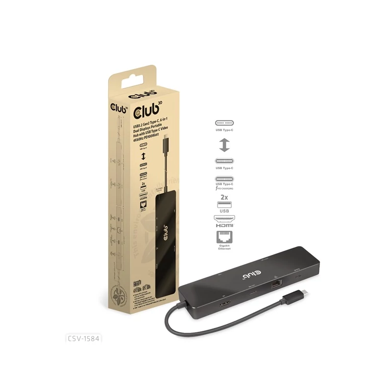 CLUB 3D CSV-1584 USB Hub