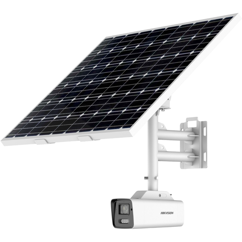 HIKVISION DS-2XS6A87G1-L/C32S80 4K ColorVu Fixed Bullet Solar Power 4G Network Camera Kit