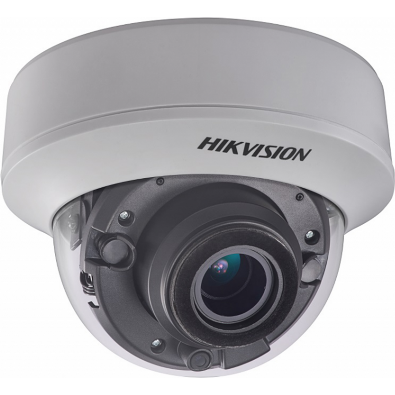 HIKVISION DS-2CE56H0T-ITZF 5 MP THD motoros zoom EXIR dómkamera; OSD menüvel; TVI/AHD/CVI/CVBS kimenet