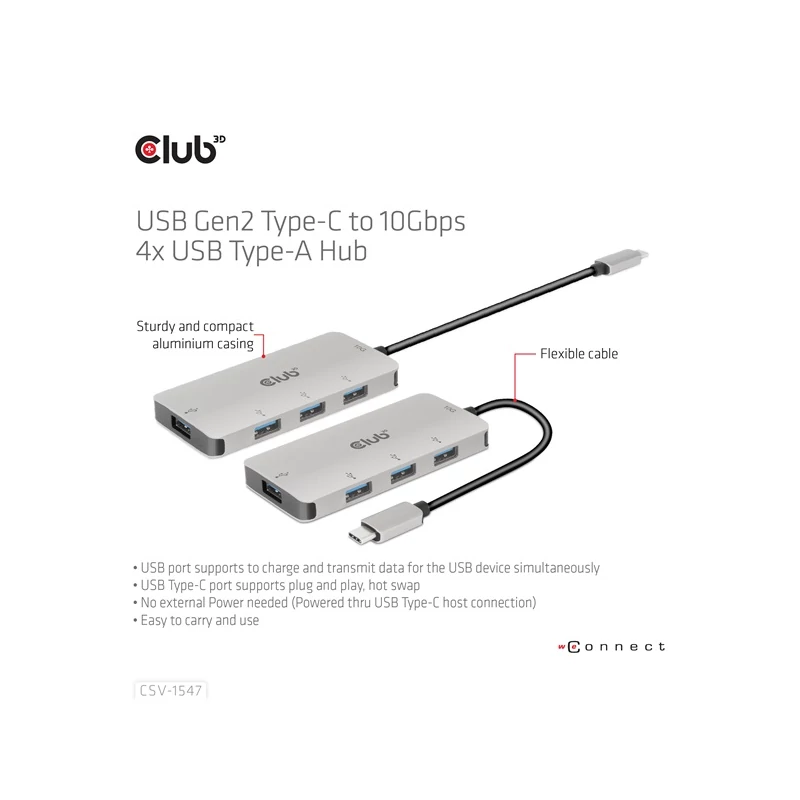 CLUB 3D CSV-1547 USB Hub