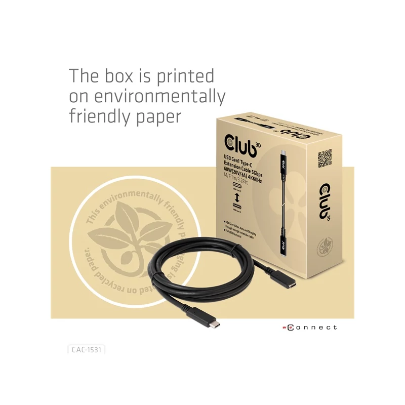 CLUB 3D CAC-1531 Kábel