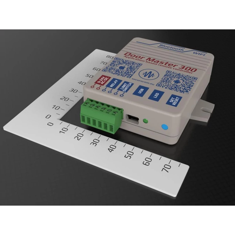SECURECOM Door Master 300 Mobilalkalmazás alapú WIFI/Bluetooth távirányító
