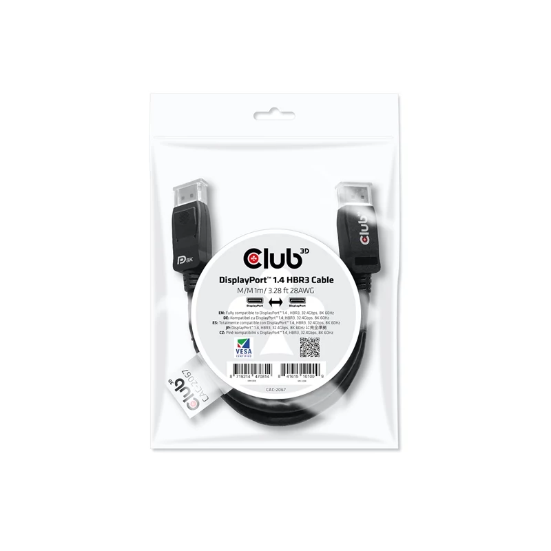 CLUB 3D CAC-2067 Kábel