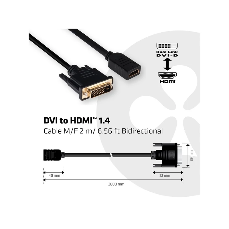 CLUB 3D CAC-1211 Kábel