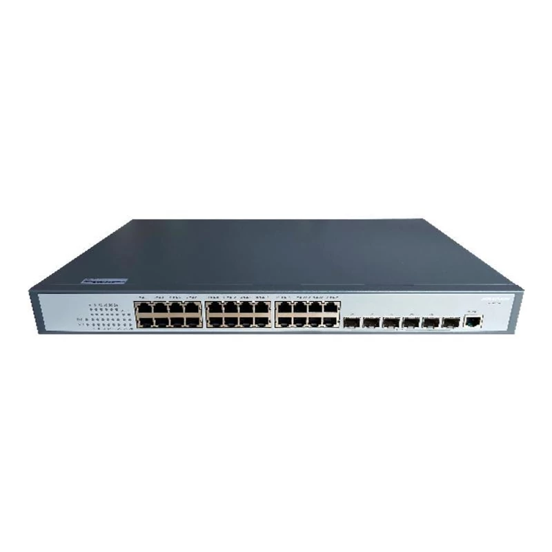 HIKVISION DS-3E3730 30 portos switch; L3; 24 gigabit ethernet port + 6 10G SFP + uplink port
