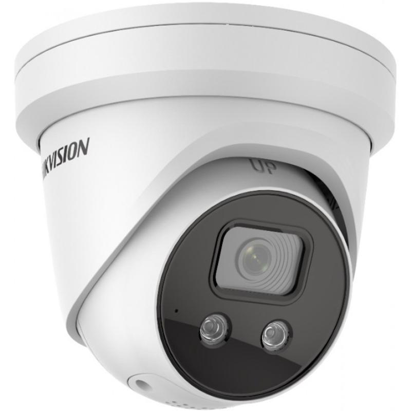 HIKVISION DS-2CD2326G2-ISU/SL 2 MP WDR fix EXIR AcuSense IP dómkamera; mikrofon; fény- és hangriasztás, riasztás I/O