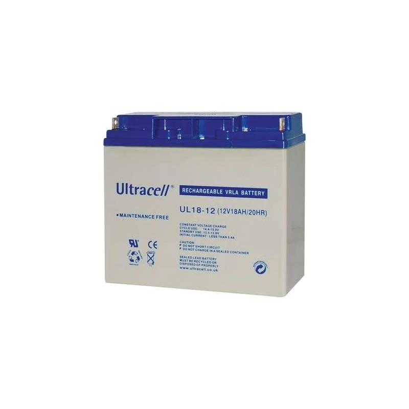 ULTRACELL UL18-12 12V/18Ah akkumulátor