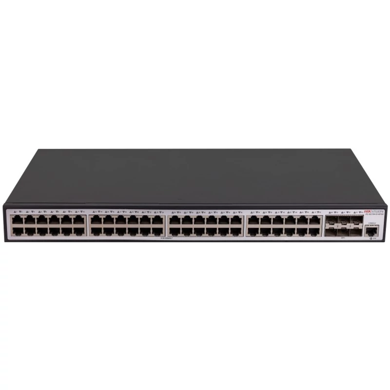 HIKVISION DS-3E2754-HI-48T6X 54 portos switch; L2; 48 1000M RJ45 + 6 10G SFP; menedzselhető