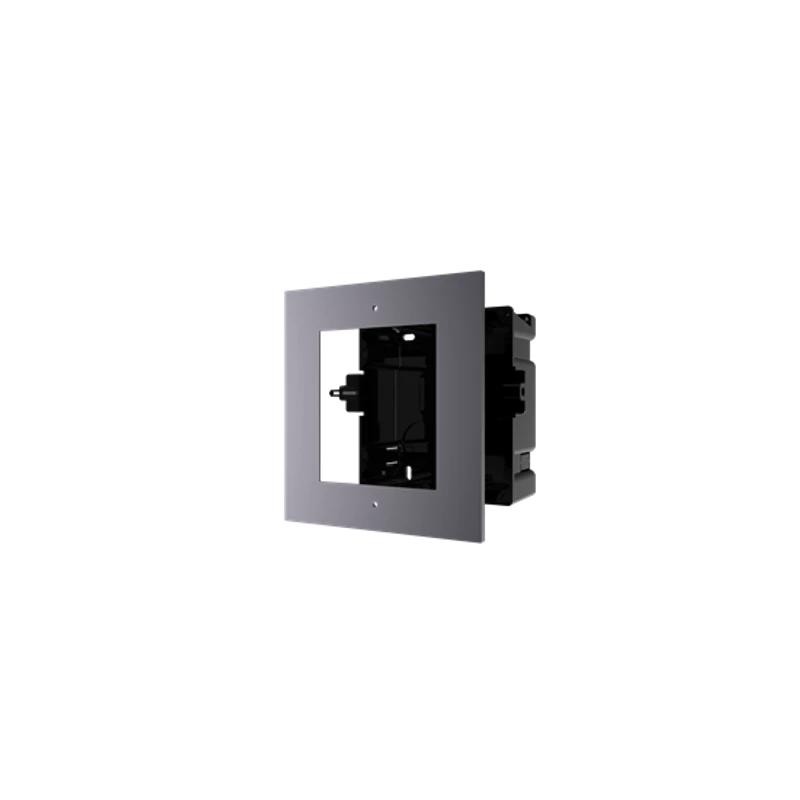 HIKVISION DS-KD-ACF1(Plastic) Moduláris IP video-kaputelefon szerelőkeret süllyesztő keret, 1 modulo