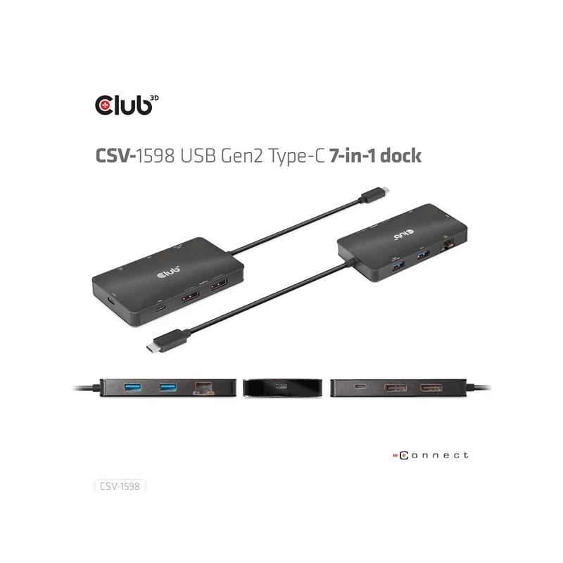 CLUB 3D CSV-1598 USB Hub
