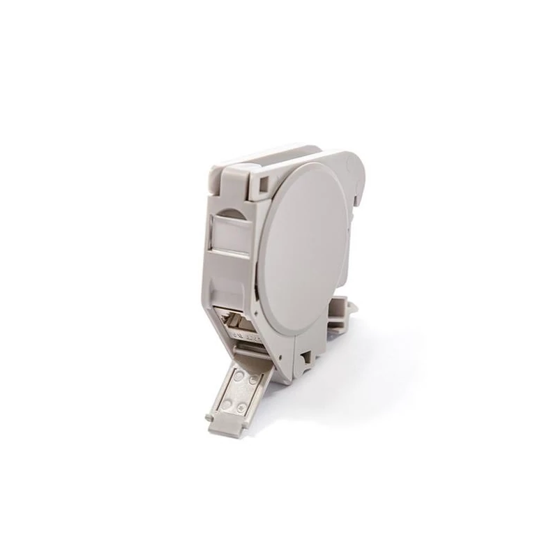 KELINE HN-DIN-C6S Giga, DIN holder, Cat.6, 1xRJ45/s