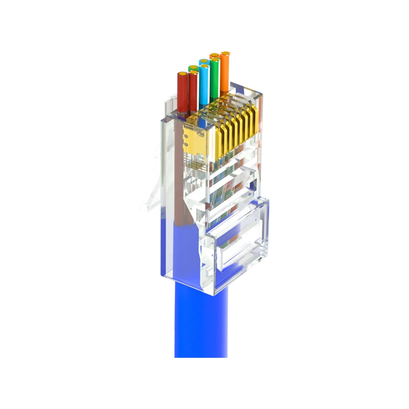 WALISEC RJ45-P6U csatlakozó - 100db/csomag
