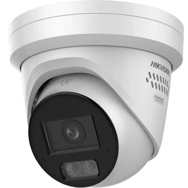 HIKVISION DS-2CD3386G3-LISUY/SL(2.8mm)(eF) IP, Turret kamera, 8MP, Fix obj., IR-Fehér LED 40m, Kétir