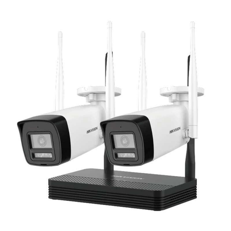 HIKVISION DS-J142I/NKS424W0H IP SOHO kamera szett; 4 csatornás NVS + 2 db DS-2CV1043G2-LIDWF