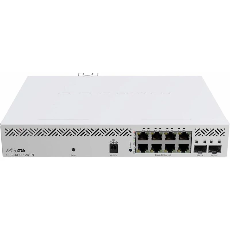 MIKROTIK CSS610-8P-2S+IN Cloud Smart Switch 610-8P-2S+IN