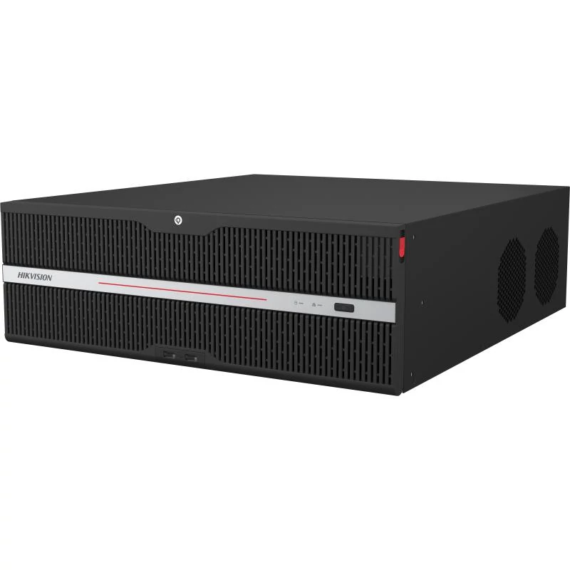 HIKVISION DS-96128NXI-S16 NVR, 128 csatornás, AcuSense, HDD 16, Riasztás ki/bemenet, 1280Mbps
