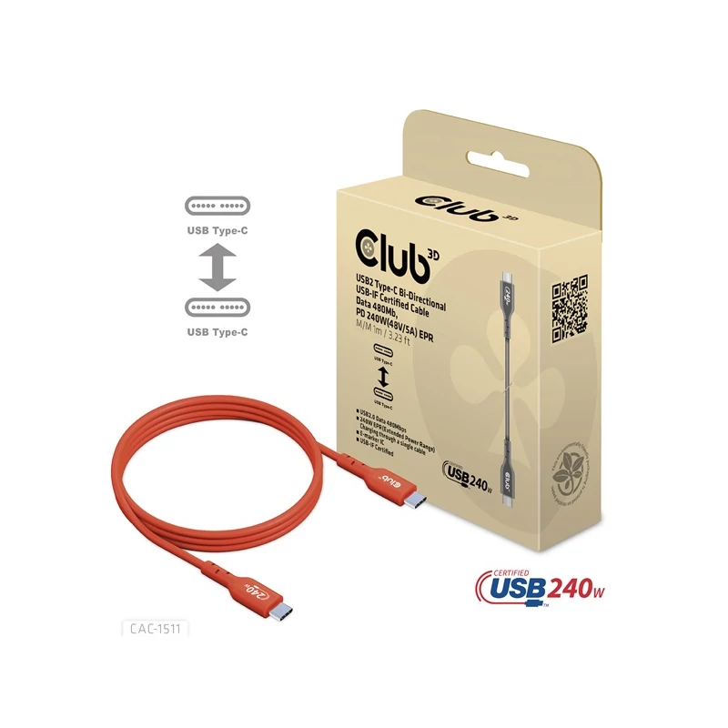 CLUB 3D CAC-1511 Kábel