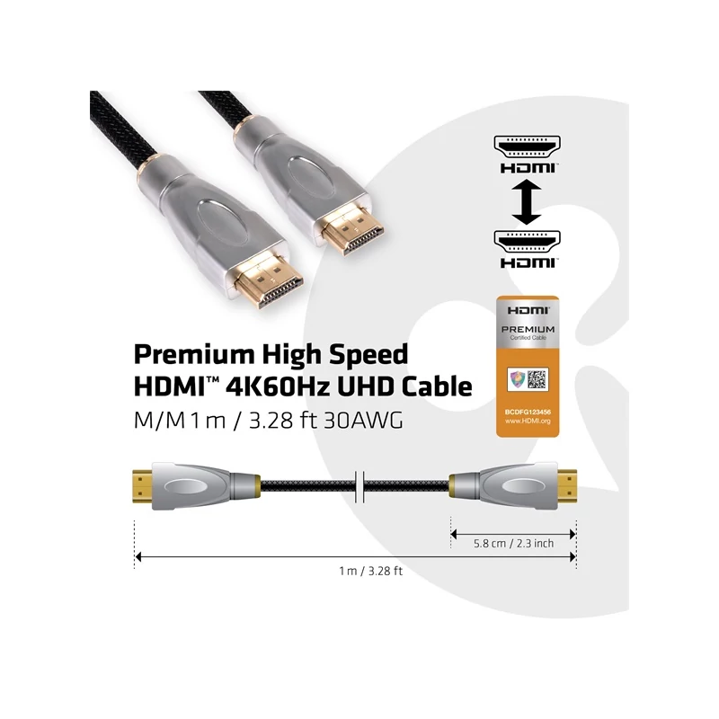 CLUB 3D CAC-1311 Kábel