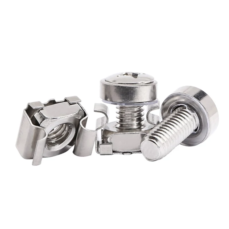 NESTRON NRS-M1616-N-50 M6 kosaras anya szett; 50db/csomag