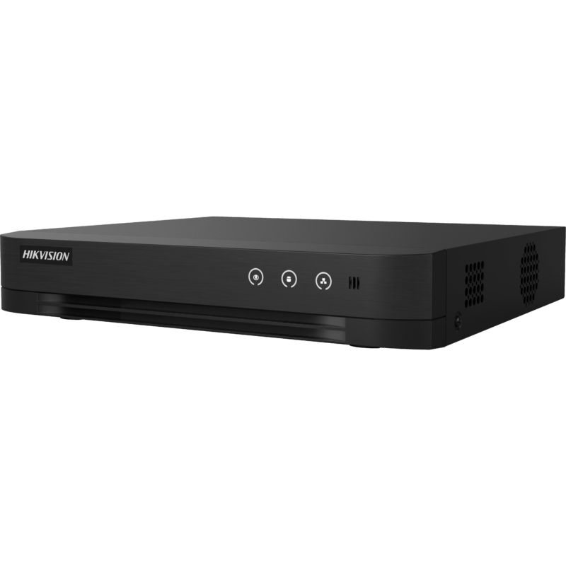 HIKVISION DS-7204HGHI-K1 4 csatornás THD DVR; 1080p lite@25fps; 720p@25fps; max.5×2MP IP; koax audio
