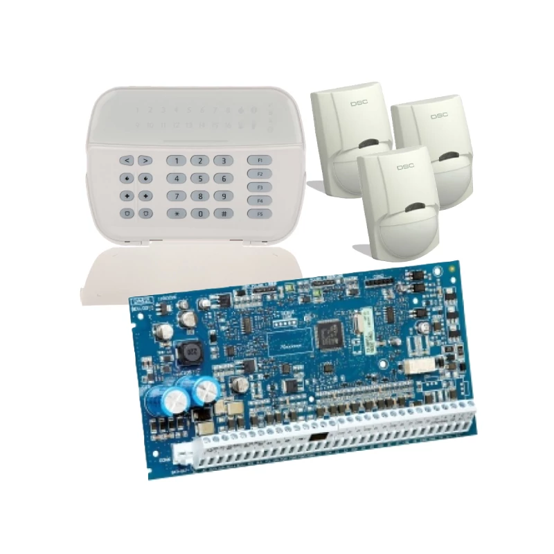 DSC NEO PACK-NEO-2032-S3LC HS2032PCBE, HS2LEDE1, 3xLC100PI