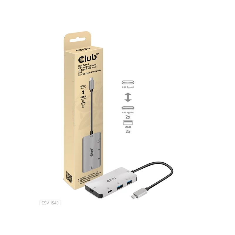 CLUB 3D CSV-1543 USB Hub