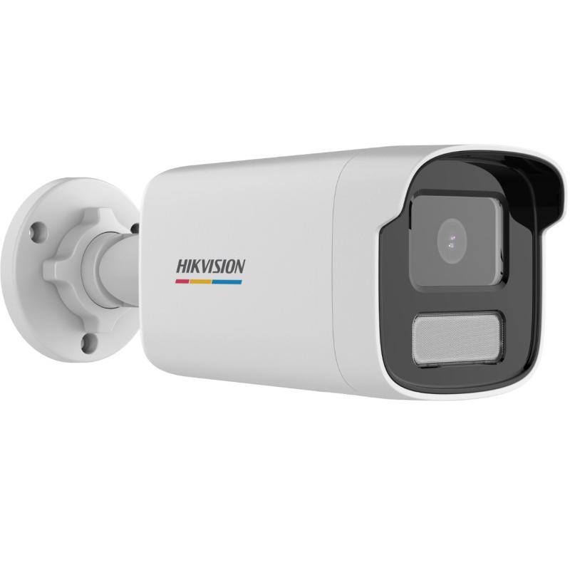 HIKVISION DS-2CD1T47G0-LUF 4 MP WDR fix ColorVu IP csőkamera; láthatófény; beépített mikrofon