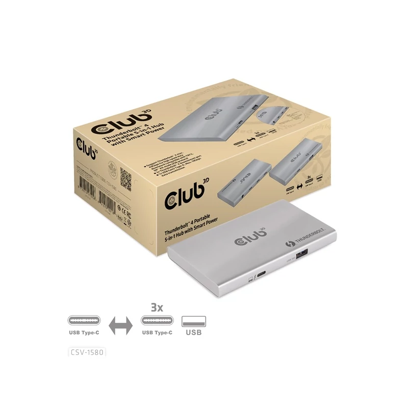 CLUB 3D CSV-1580 USB Hub