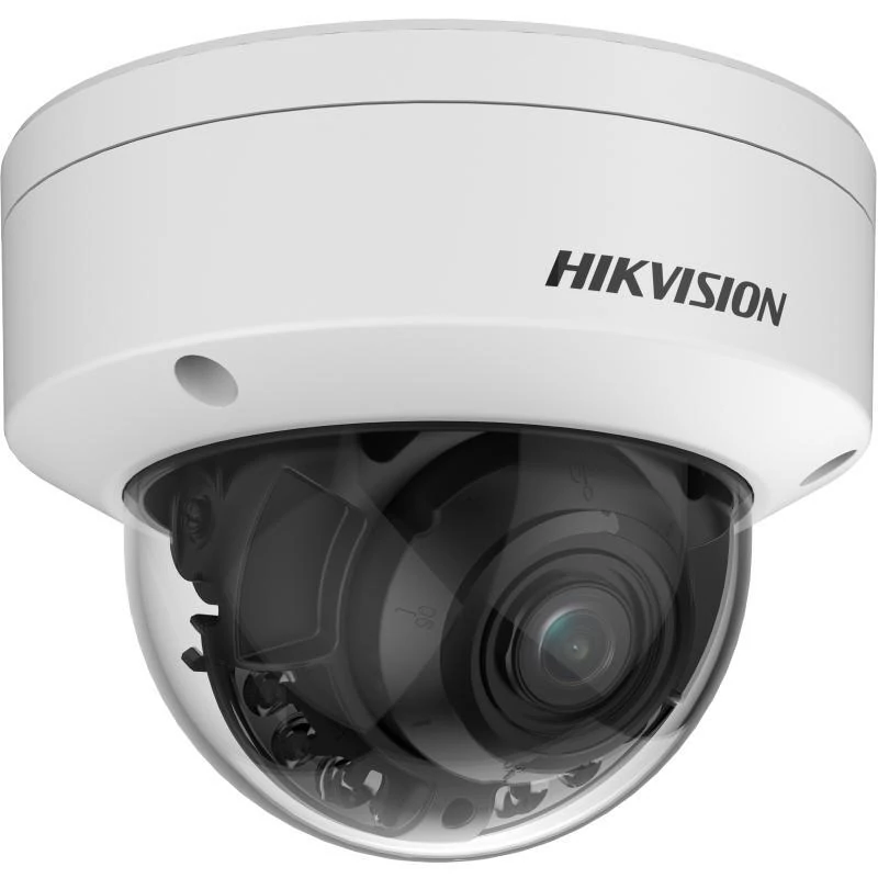 HIKVISION DS-2CD2747G2HT-LIZS(2.8-12mm)(eF) IP Dómkamera, 4MP, Motoros obj., 40m IR és fehér LED, SD