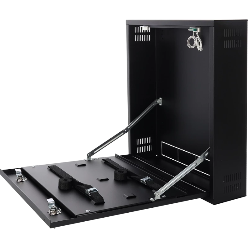 PULSAR AWO529 Függőleges zárható fali szekrény DVR/NVR eszközökhöz; max. rögzítő méret: 375x335x95 m