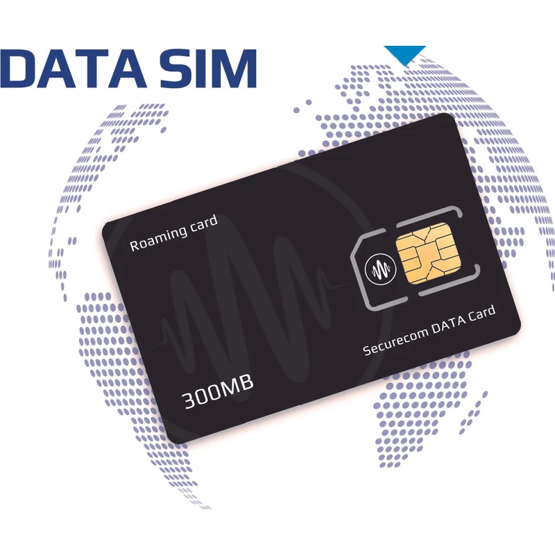 SECURECOM SIM-300MB /2év világkártya 300MB /2év