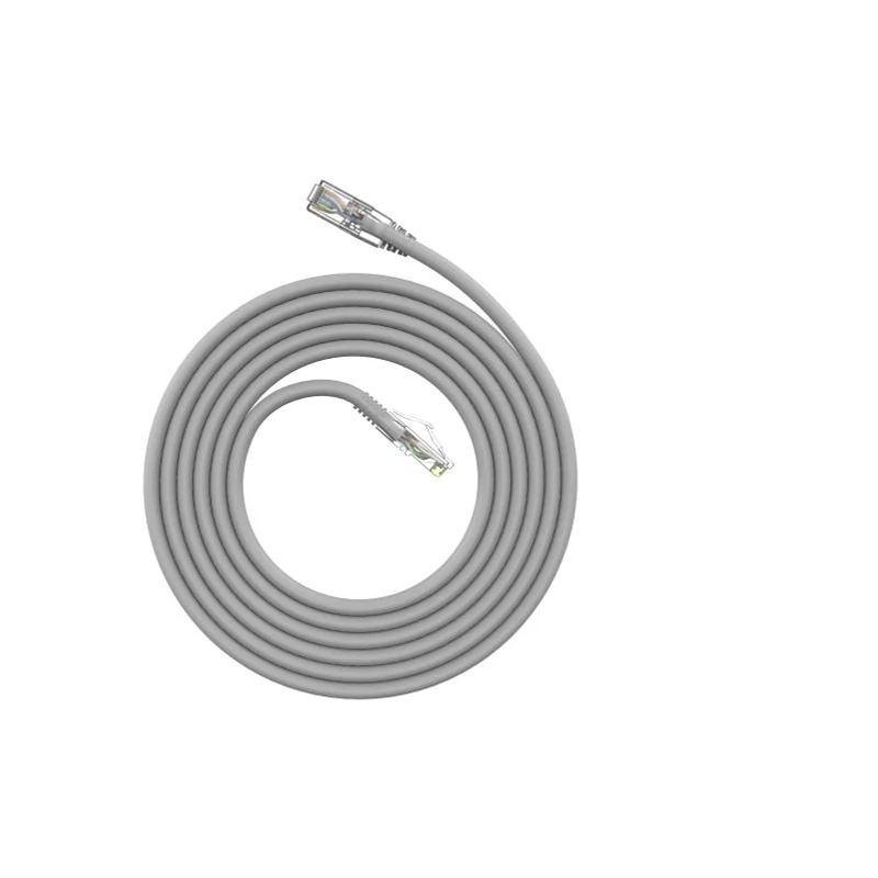 HIKVISION DS-1NP6ADL0 gray 1m Patch kábel, UTP, CAT6A, 1m, szürke