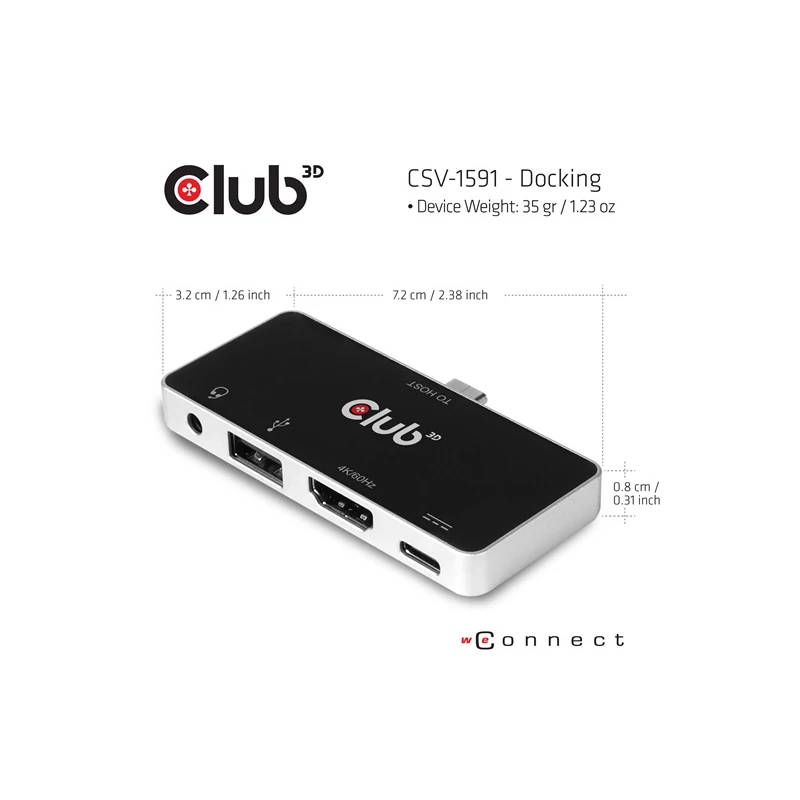 CLUB 3D CSV-1591 USB Hub