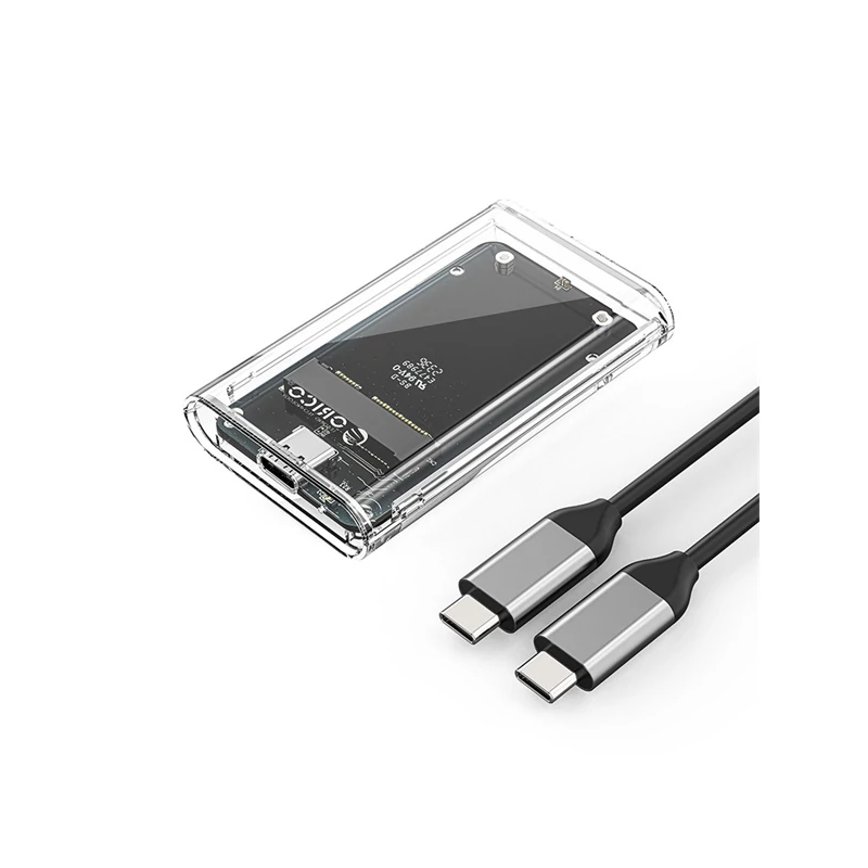 ORICO ORICO-TC10-MS-GR-BP Külső mSATA ház - TC10-MS-GR